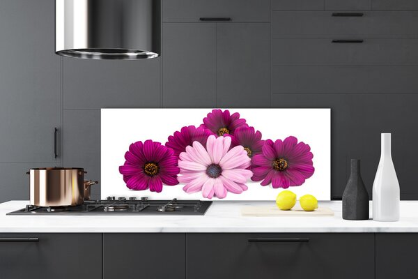 Nástenný panel  Kvety rastlina príroda 125x50 cm