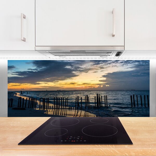 Nástenný panel  More pláž príroda 125x50 cm