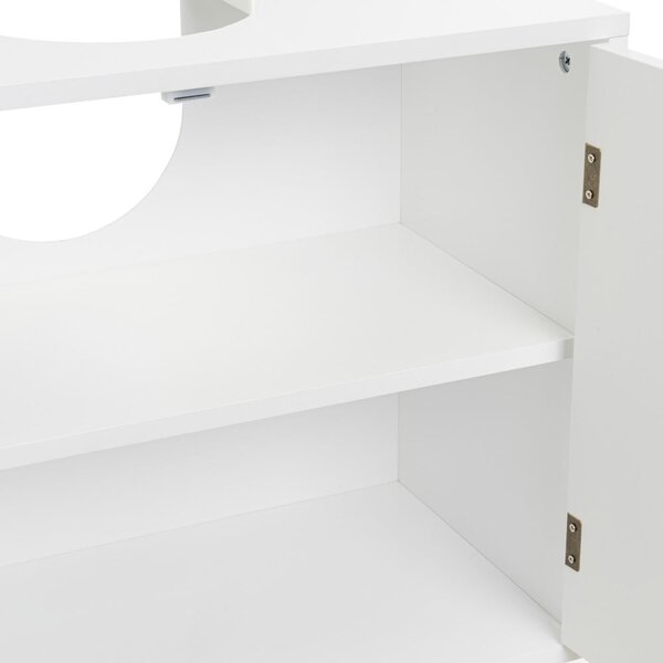 Biela skrinka pod umývadlo 60x60 cm – Casa Selección