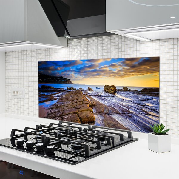 Nástenný panel  Pláž príroda 120x60 cm