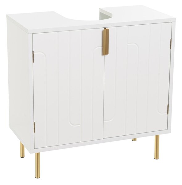 Biela skrinka pod umývadlo 60x60 cm – Casa Selección