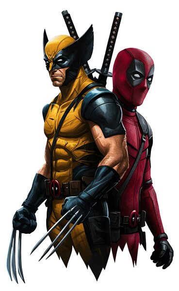 Svietiaci obraz - Deadpool - Wolverine