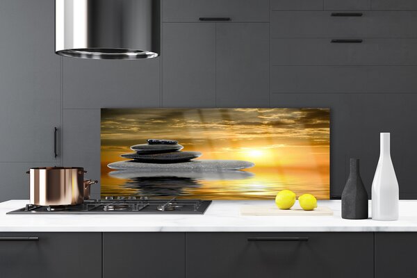 Nástenný panel  Kamene umenie 125x50 cm