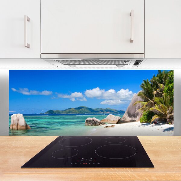 Nástenný panel  Oceán pláž príroda 125x50 cm