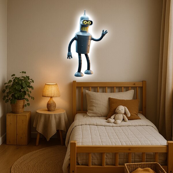 Svietiaci obraz - Futurama Bender - Nočná lampa