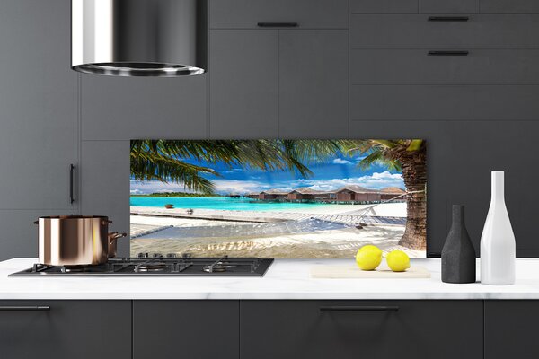 Nástenný panel  Oceán pláž príroda 125x50 cm