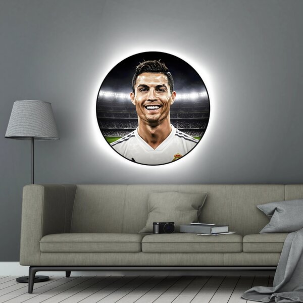 Svietiaci obraz - Cristiano Ronaldo - portrét