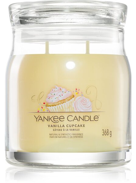Yankee Candle Vanilla Cupcake vonná sviečka Signature 368 g