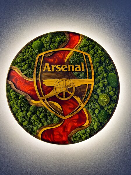 Svietiaci Machový obraz Arsenal - Moss