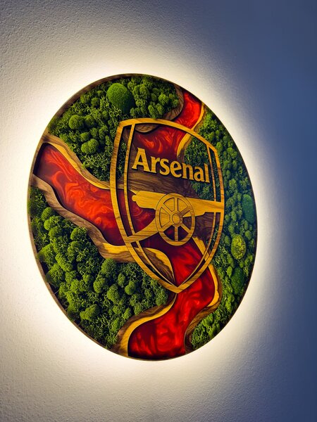 Svietiaci Machový obraz Arsenal - Moss