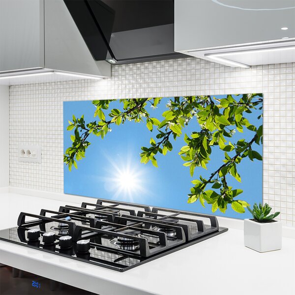 Nástenný panel  Slnko príroda 120x60 cm