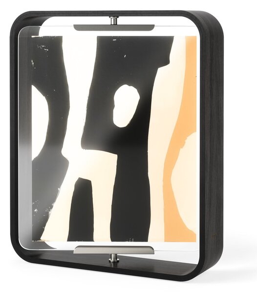 Čierny drevený stojací rámček 26x31,5 cm Bellwood – Umbra