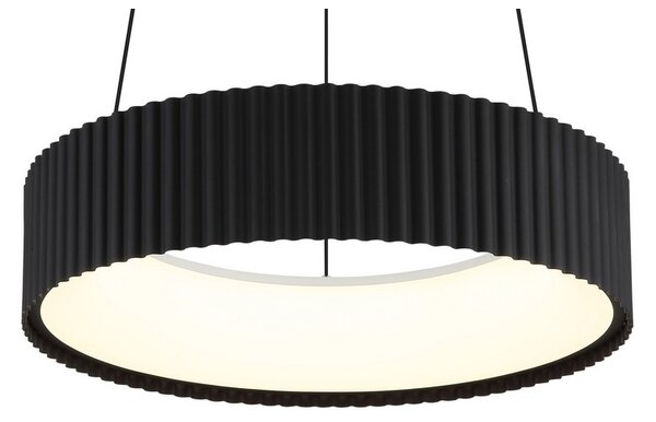 Závesné svietidlo LED 2700 / 4000 / 6000K čierna matná IP20 GLOBO lighting KEMP 15924S