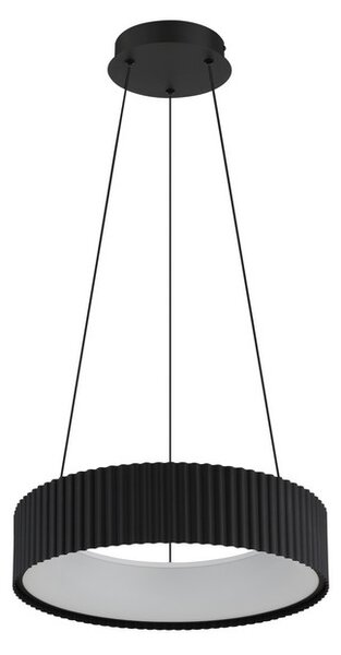 Závesné svietidlo LED 2700 / 4000 / 6000K čierna matná IP20 GLOBO lighting KEMP 15924S