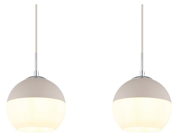 Závesné svietidlo 3x E27 piesková, opálová IP20 GLOBO lighting RAGUSA 15999-3H