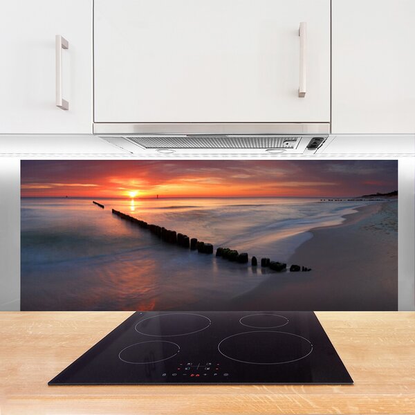 Nástenný panel  Pláž more príroda 125x50 cm