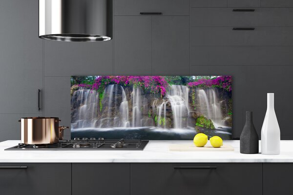 Nástenný panel  Vodopád príroda 125x50 cm