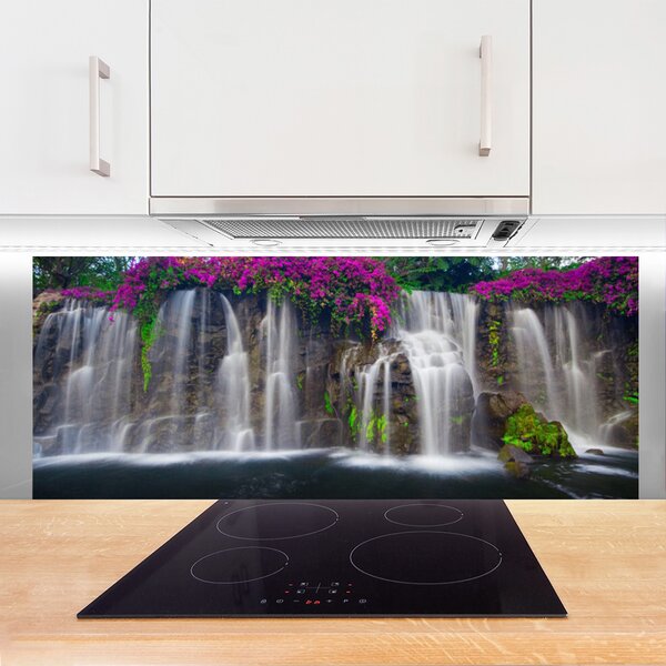 Nástenný panel  Vodopád príroda 125x50 cm