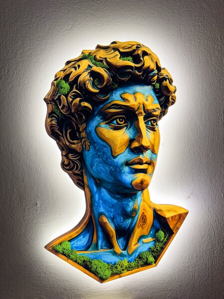 Svietiaci Machový obraz - Dávid (Michelangelo)