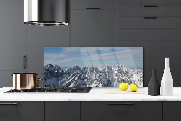 Nástenný panel  Hory príroda 125x50 cm