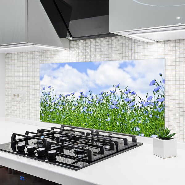 Nástenný panel  Kvety rastlina príroda 120x60 cm