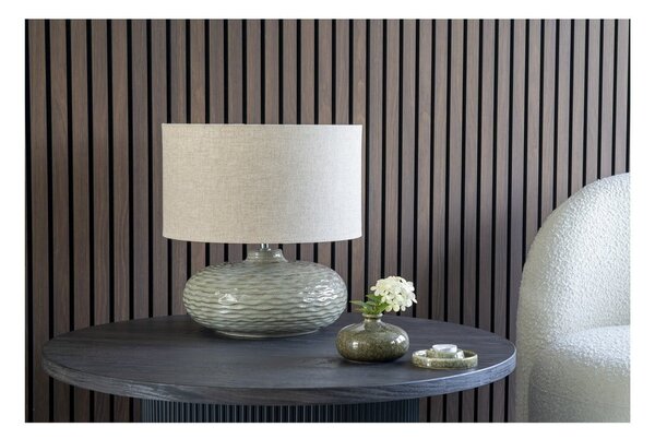 Tmavohnedý okrúhly konferenčný stolík v dekore topoľa ø 80 cm Boavista – House Nordic