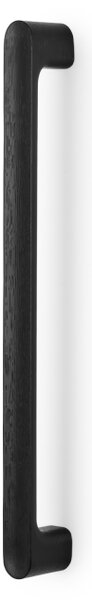 Úchytka drevená Viefe LUV / čierna / 384 mm