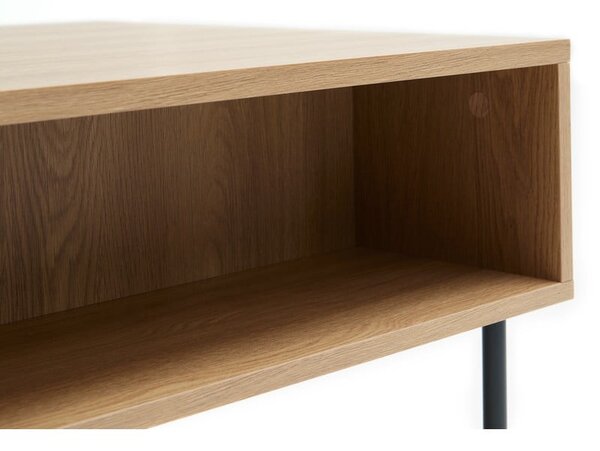 Konferenčný stolík v prírodnej farbe 60x110 cm Pensacola – Unique Furniture