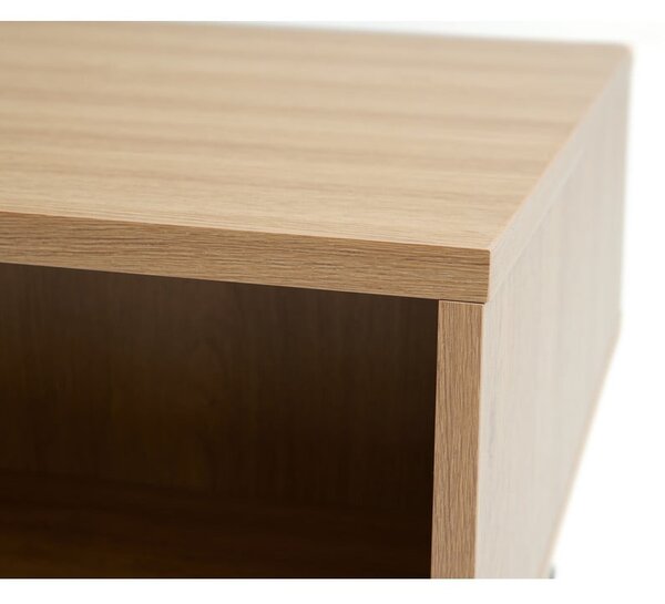 Konferenčný stolík v prírodnej farbe 60x110 cm Pensacola – Unique Furniture