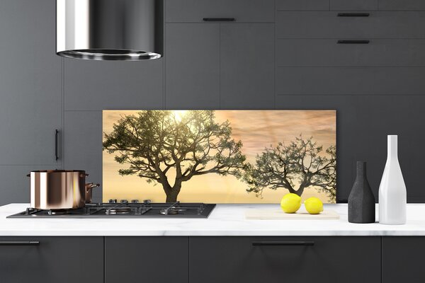 Nástenný panel  Stromy príroda 125x50 cm