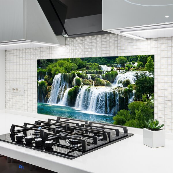 Nástenný panel  Vodopád príroda 120x60 cm