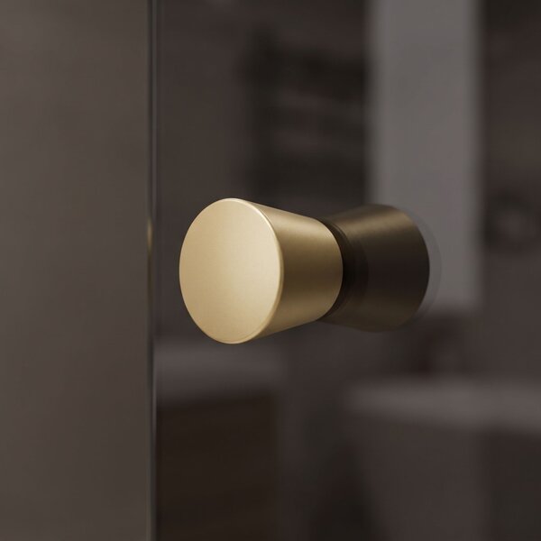 Madlo do sprchových dverí Rea 03 Brushed Gold
