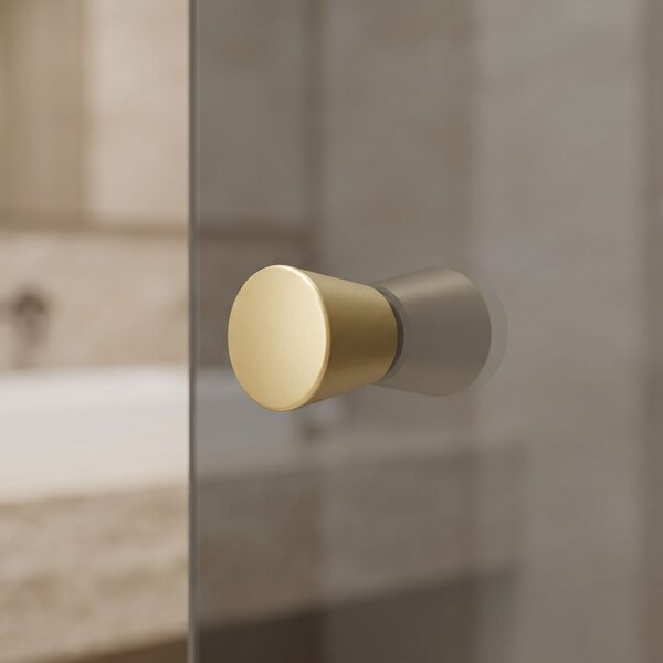 Madlo do sprchových dverí Rea 03 Brushed Gold