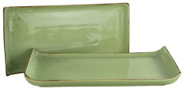 SADA SERVÍROVACÍCH TÁCOK kamenina keramika 16,5/33 cm Creatable - Jedálenské sety, Online Only