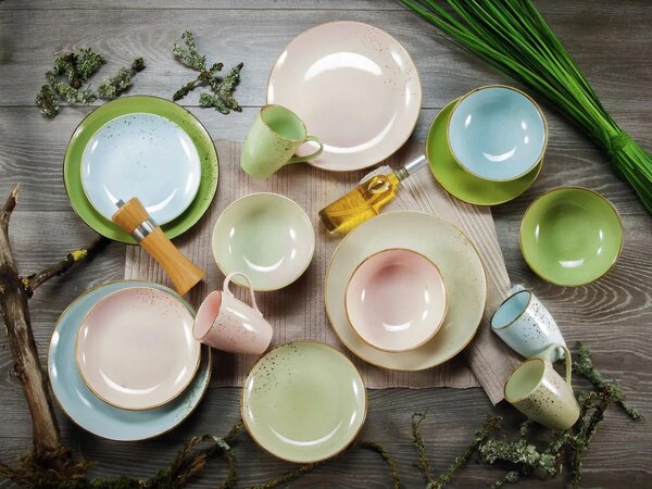 SADA MISIEK NA DIP kamenina keramika 8 cm Creatable - Jedálenské sety, Online Only