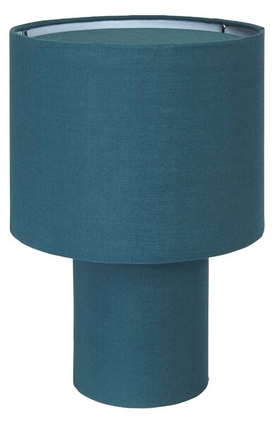 PR Home Stolná lampa Leah bavlna výška 28 cm benzín