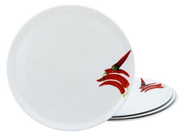 SADA TANIEROV NA PIZZU, keramika, 33 cm Creatable - Online Only bytové doplnky, Online Only