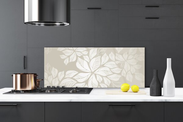Nástenný panel  Kvety rastlina umenie 125x50 cm