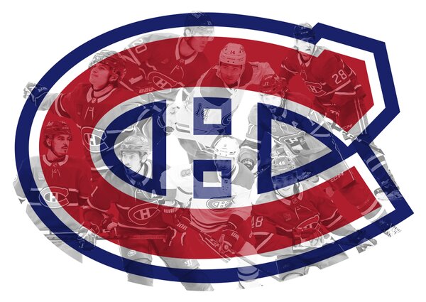 Svietiaci obraz Logo Montreal Canadiens