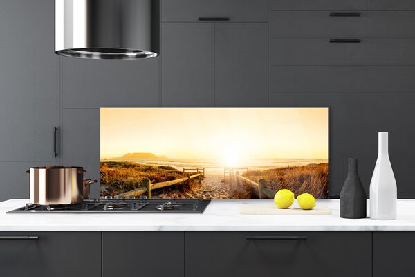 Nástenný panel  Chodník krajina 125x50 cm