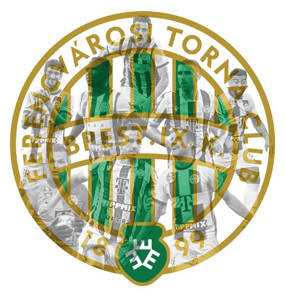 Svietiaci obraz Logo Ferencváros Budapešť