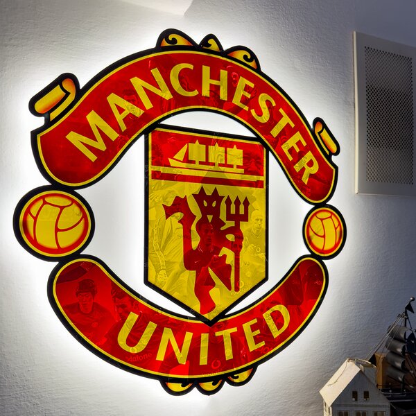 Svietiaci obraz Logo Manchester United - Legends