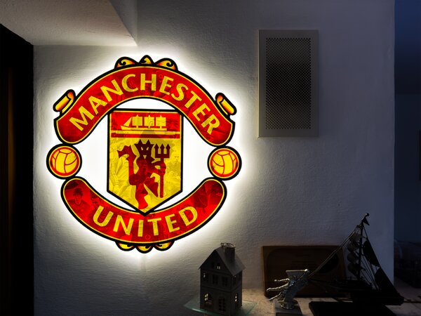Svietiaci obraz Logo Manchester United - Legends