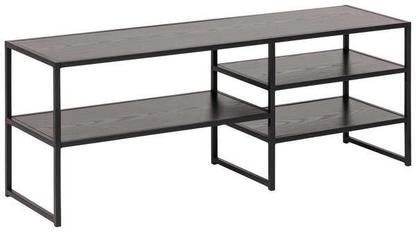 SKRINKA POD TV, čierna, 120/46/33 cm - Online Only drobný nábytok, Online Only