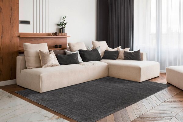 KOBEREC, 80/150 cm antracitová - Online Only bytové doplnky, Online Only