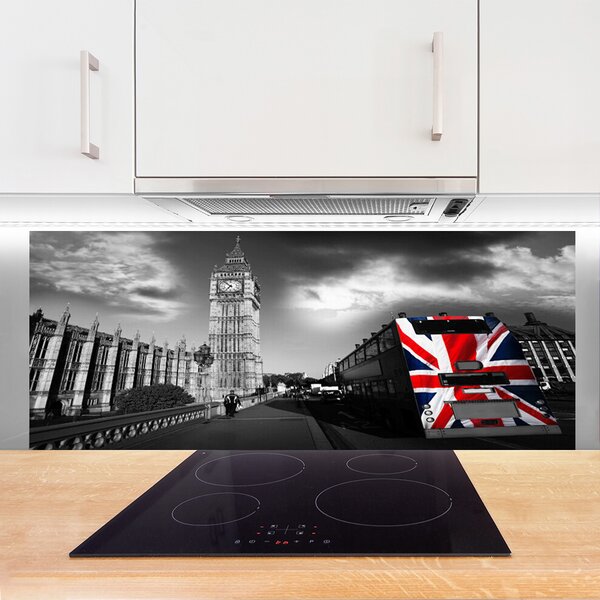 Nástenný panel  Mesto architektúra 125x50 cm