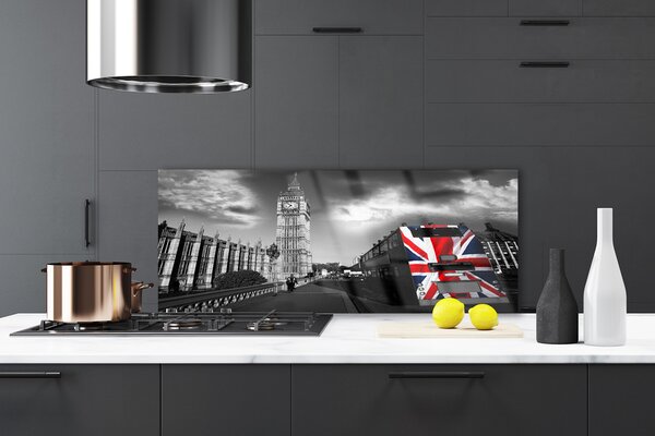 Nástenný panel  Mesto architektúra 125x50 cm