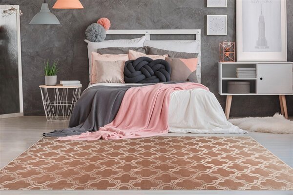 PLOCHO TKANÝ KOBEREC, 120/170 cm taupe - Online Only bytové doplnky, Online Only