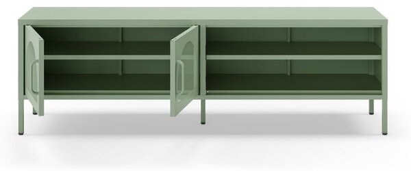 TV stolík v mentolovej farbe 160x50 cm Diora – Marckeric