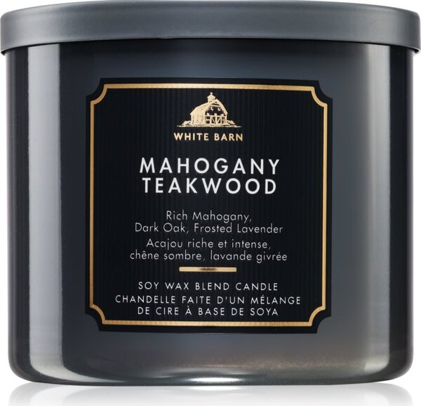 Bath & Body Works Mahogany Teakwood vonná sviečka 411 g